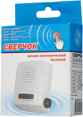 Звонок электрический Тритон Сверчок трель СВ-03Р, 220В, без кнопки, с регул. громкости