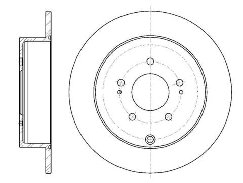 Диск тормозной G-brake  GR-01783