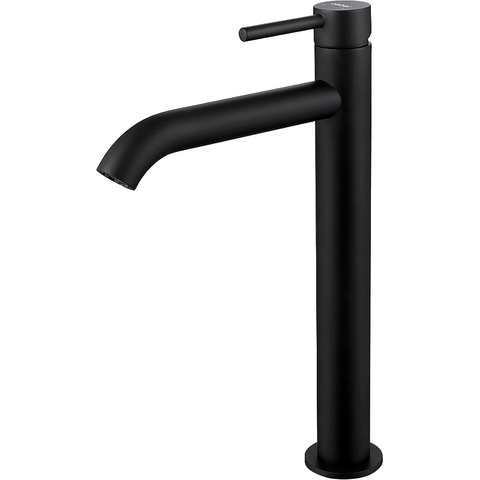 Abber AF8111B Смеситель ABBER Wasser Kreis AF8111B для накладной раковины, черный матовый