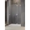 Radaway 10099080-91-01R Essenza Pro Brushed Nickel DWJ 80 Right