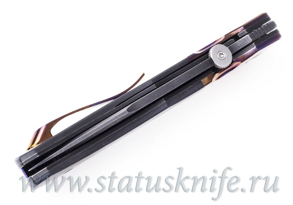 Нож CKF/Terzuola Eagle Rock S90V черный карбон, тимаскус