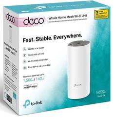 TP-Link DECO E4(1-pack) AC1200 Домашняя Mesh Wi-Fi система