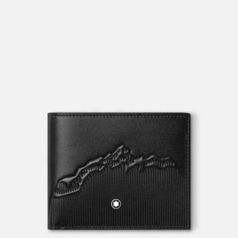 Бумажник Montblanc Meisterstück 6cc с принтом