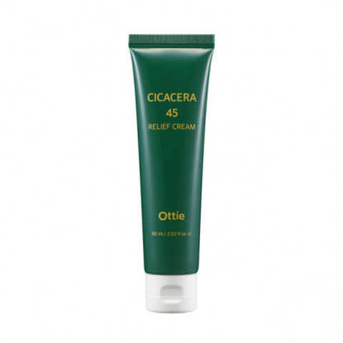 Ottie Cicacera 45 Relief Cream успокаивающий увлажняющий крем с экстрактом центеллы и комплексом керамидов