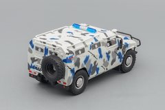 GAZ-233036 Tiger SPM-2 white-gray 1:43 DeAgostini Auto Legends USSR Police #10