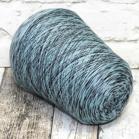 Меринос Missoni  2/60 голубой с черным, секционный