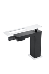 Boheme Q 146-BCR Смеситель для биде, цвет: хром/черный матовый фото