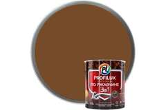 Грунт-эмаль по ржавчине 3 в 1 Profilux полуматовая коричневая