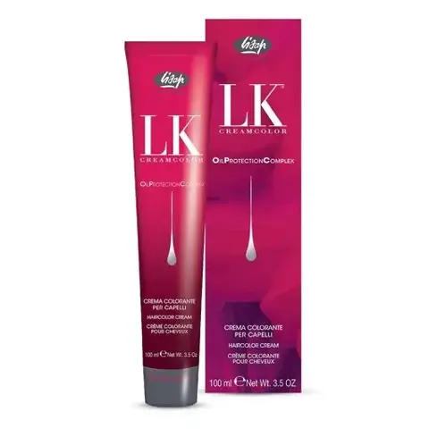 Перманентный краситель для волос Lisap LK Cream Color Oil Protection Complex (Lisap LK OPC) 100 мл.