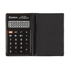 Калькулятор Comix CS-201, карманный 8 разряд. 98х60х9,5мм