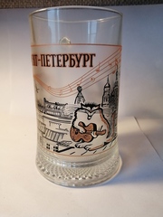 Пиво 0,5 л с видами Петербурга