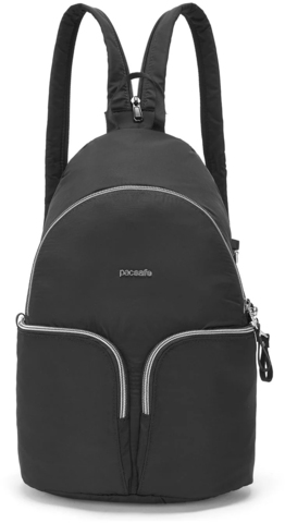 Картинка рюкзак однолямочный Pacsafe Stylesafe Sling Черный - 1