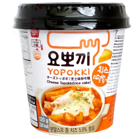 Токпокки (рисовые клецки) Yopokki сыр, 120 гр
