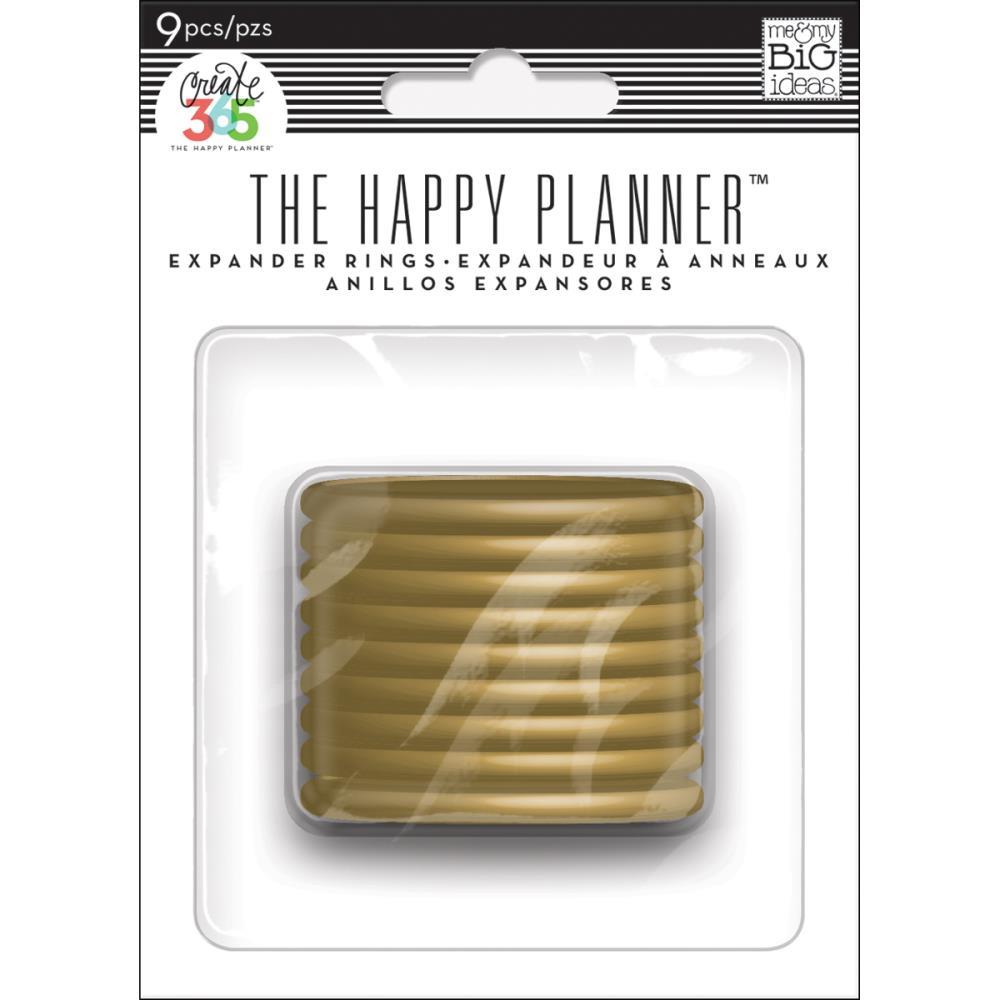 Диски- крепежный механизм для ежедневника Create 365 Planner Expander Rings - Gold  - 4.3 см
