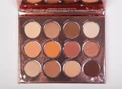 OG-DE7179 PRESSED POWDER PALETTE Палетка 12 теней для век  TOASTED
