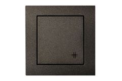 Переключатель Перекрестный Антрацит LIREGUS EPSILON