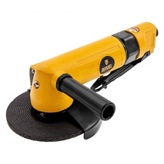 Пневматическая углошлифовальная машина AG125, 11000 об/мин, 125 мм, 186 л/мин, Denzel 57477---
