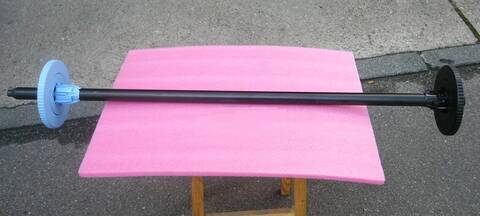 Шпиндель бумаги HP DJ Z6200  42