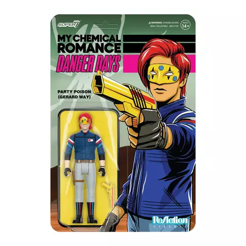 Фигурка Super 7 - My Chemical Romance - Danger Days: Party Poison (Gerard Way)