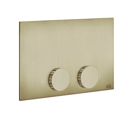 Gessi 54641#727 Ingranaggio Клавиша смыва для инсталляции, цвет: Brushed Brass Pvd