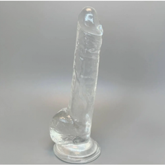 Фаллоимитатор Lusty прозрачный от Alive (18*3,2 см.)