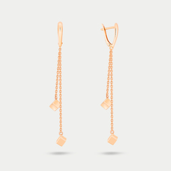 Серьги золотые