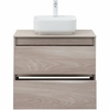 Aquanet 287885 Тумба Nova Lite 75 2 ящ. цв. орех светлый (287885)