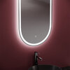 OV45F Зеркало SANCOS "Oval Led", фронтальная подсветка 450х900