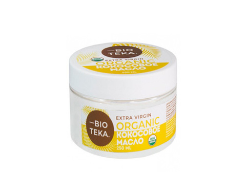 Органическое кокосовое масло нерафинированное Extra Virgin, 250мл