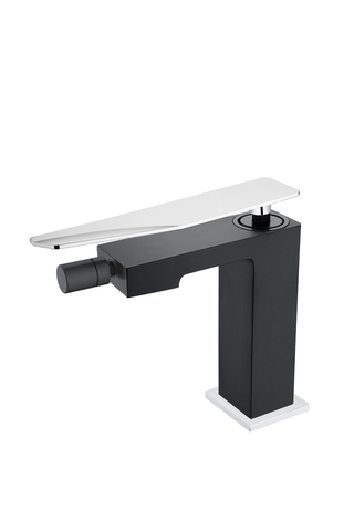 Boheme Q 146-BCR.2 Смеситель для биде, цвет: хром,чёрный