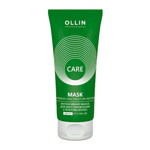 OLLIN Care Intensive Hair Structure Restore Mask - Интенсивная маска для восстановления структуры волос