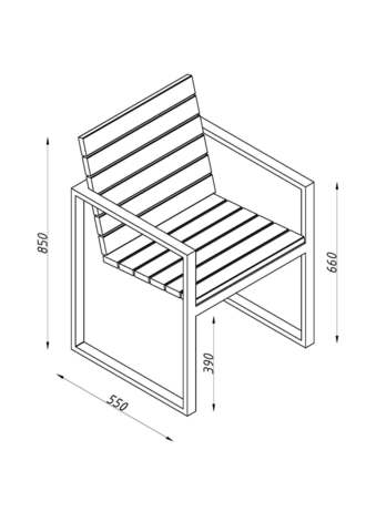 Dining chair OUTDOOR