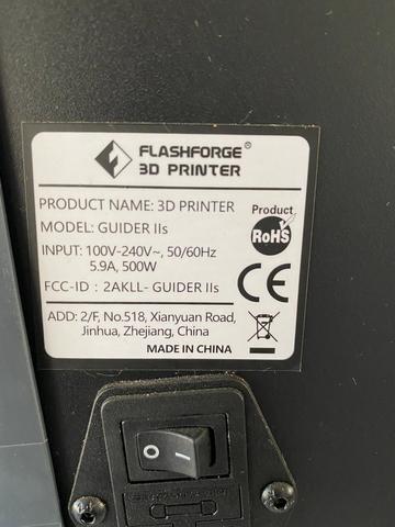 3D-принтер Flashforge Guider IIs