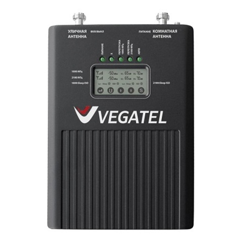 Репитер 1800/2100 (2G/3G/4G) VEGATEL VT2-1800/3G (LED)