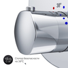 Am.Pm F9085500 Gem смеситель д/ванны/душа с термостатом. монтируемый в стену. хром. шт