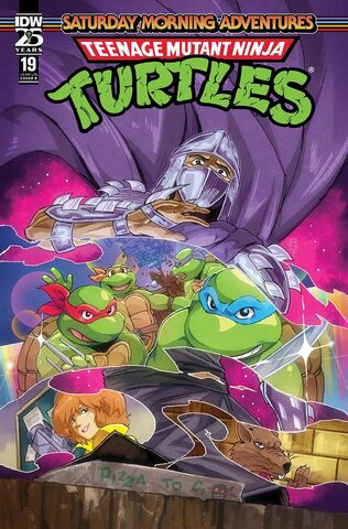 Teenage Mutant Ninja Turtles Saturday Morning Adventures Continued #19 (Cover B)
