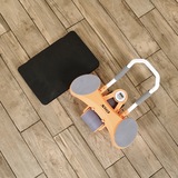 Тренажёр для пресса AB Roller SND оранжевый с ковриком 45 х 30 x 3.5 cм фото №18