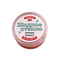 Жвачка для рук Neogum (Неогам)"Жидкое стекло"оранжевый перламутр