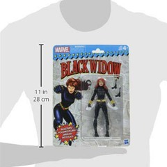 Черная Вдова 15 см. Ретро коллекция Марвел