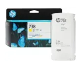 Картридж HP 738 (498N7A) струйный желтый (130 мл) для HP DesignJet T850, T950, T850 MFP, T950 MFP