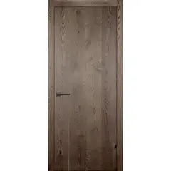 Межкомнатная дверь Legno 1 массив дуба галифакс табак глухая