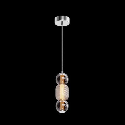 Подвесной светодиодный светильник Maytoni Drop MOD273PL-L16CH3K