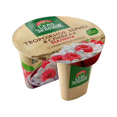 Творожное зерно в сливках 