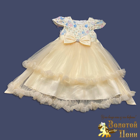 Платье праздничное д (6-10) 251105-Y1012