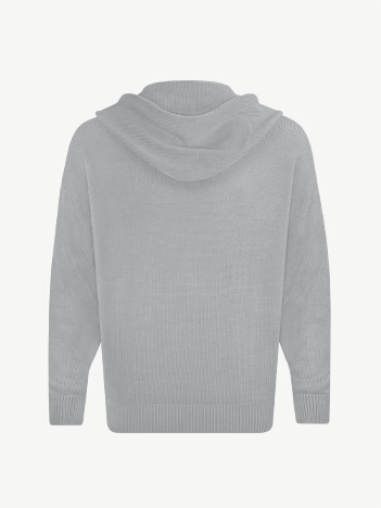 Толстовка на замке из мягкой шерсти