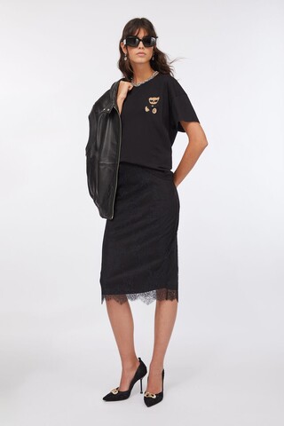 Liu Jo Футболка хлопковая с мишкой