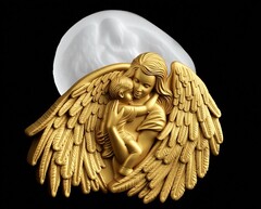 Силиконовый молд Мать-ангел