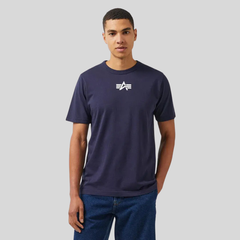 Футболка Alpha Industries Born Of Purpose Tee Replica Blue (Синий)