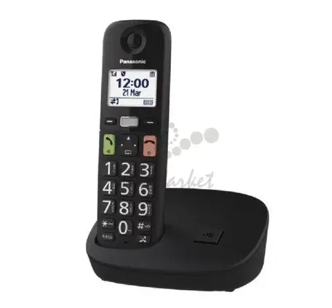 Радио-телефон Dect Panasonic KX-TGU110RUB черный