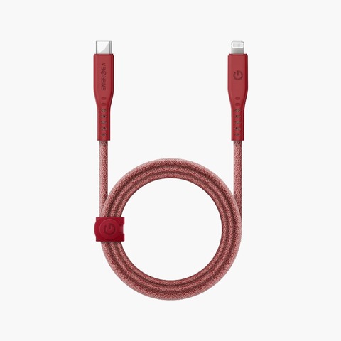 Кабель Energea Flow USB-C to Lightning 1.5M, Красный | Red